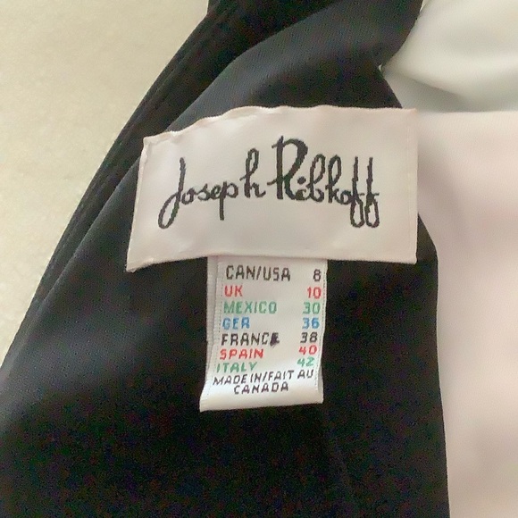 Joseph ribikoff sheath dress in multicolored window print - Picture 2 of 3